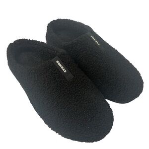 Bombas Men’s Sunday Slippers Sherpa in Black SZ 13